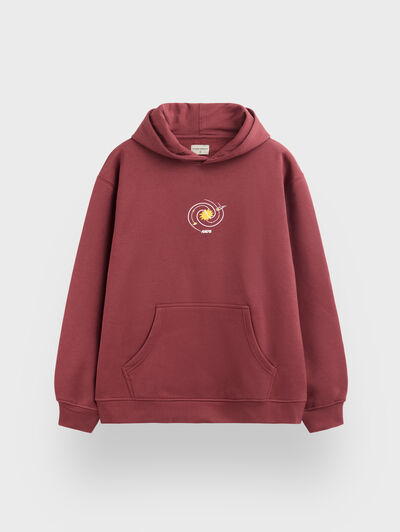 SUDADERA SIDERAL BURDEOS