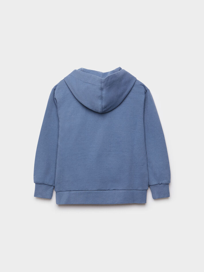 duda relé Lavandería a monedas SUDADERA GARMENT KIDS AZUL