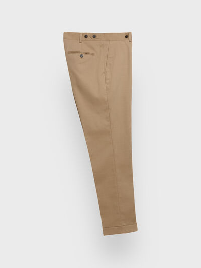 PANTALON NAPOLI ROYAL TWILL CAMEL