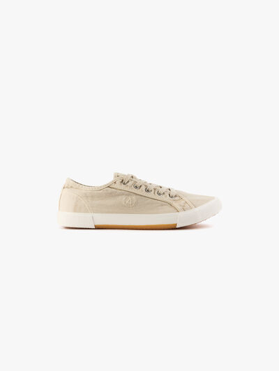 ZAPATILLAS CANVAS KIDS CAMEL