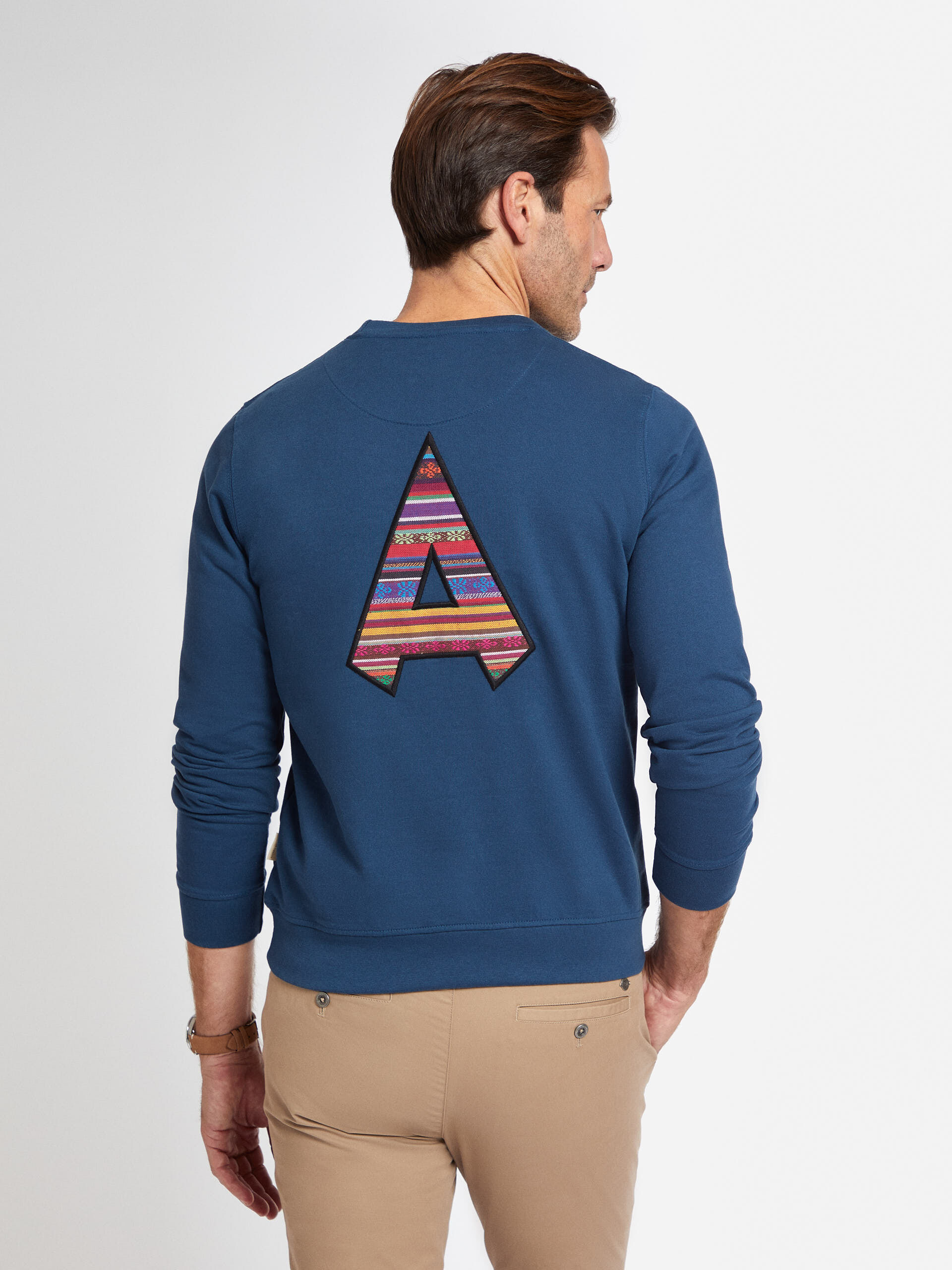 SUDADERA BRETT AZUL