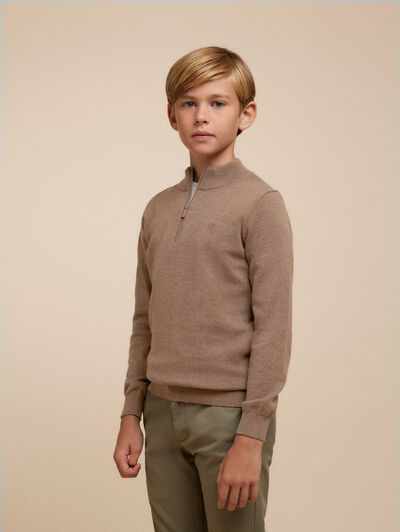 JERSEY LORENZO KIDS MARRÓN