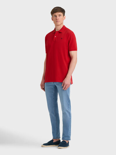 POLO BASIC ROJO