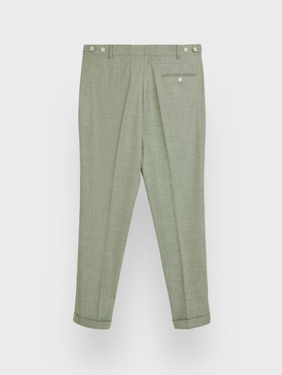 PANTALON CAPO ESTRUCTURA VERDE