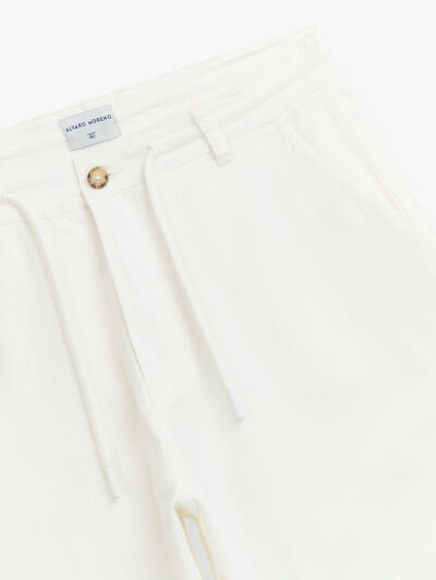 PANTALON FORMENTERA BLANCO