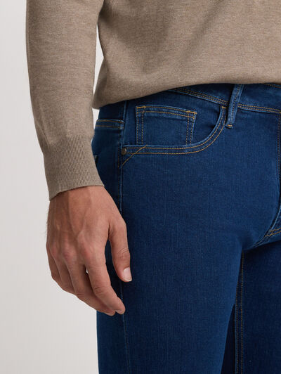 DENIM SLIM BASICO AZUL MARINO