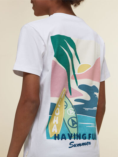 CAMISETA FUN KIDS BLANCO