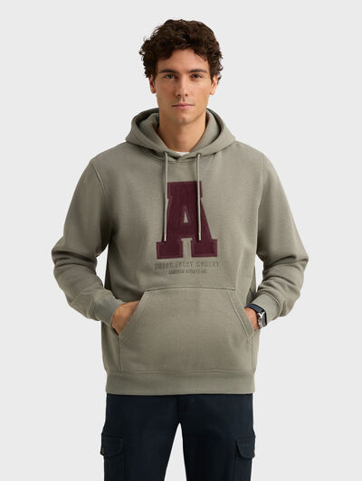 SUDADERA MOMENT VERDE