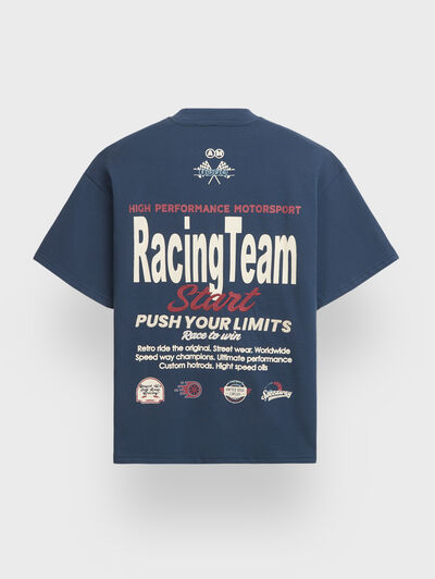 CAMISETA WIN AZUL MARINO
