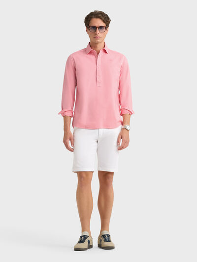 POLERA OXFORD DYE ROSA