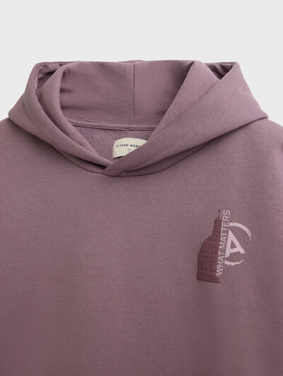 SUDADERA MATTERS ROSA