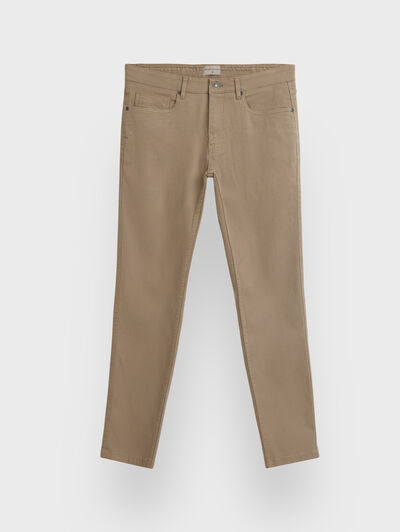 PANTALON MICRO 5PKT CAMEL