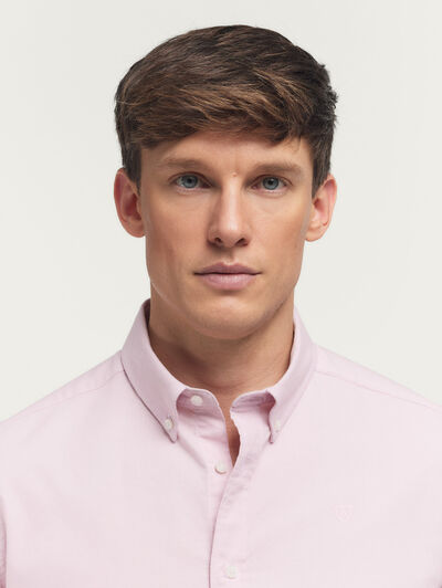 CAMISA OXFORD PEACH ROSA