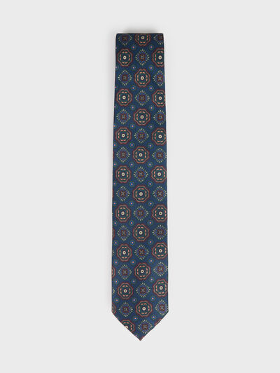 CORBATA PRINTED AZUL