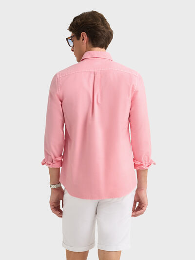 POLERA OXFORD DYE ROSA