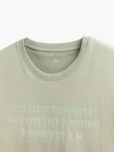 CAMISETA FEEL VERDE
