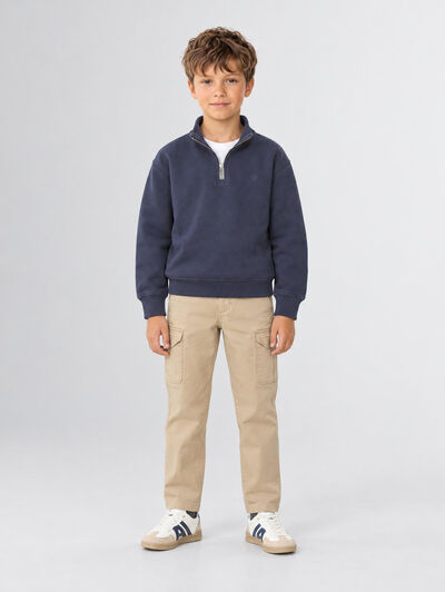 SUDADERA SIMPLY KIDS AZUL
