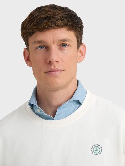 SUDADERA BASIC SPRING CRUDO