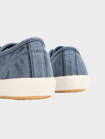 ZAPATILLAS CANVAS KIDS AZUL