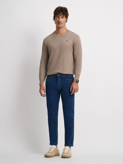 DENIM SLIM BASICO AZUL MARINO