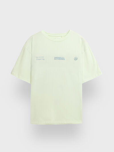 CAMISETA SCHEMES VERDE