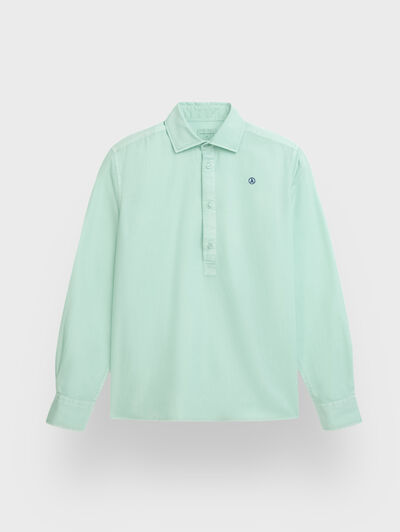 POLERA PANAMA DYE VERDE AGUA