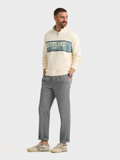 SUDADERA SCOTLAND BEIGE