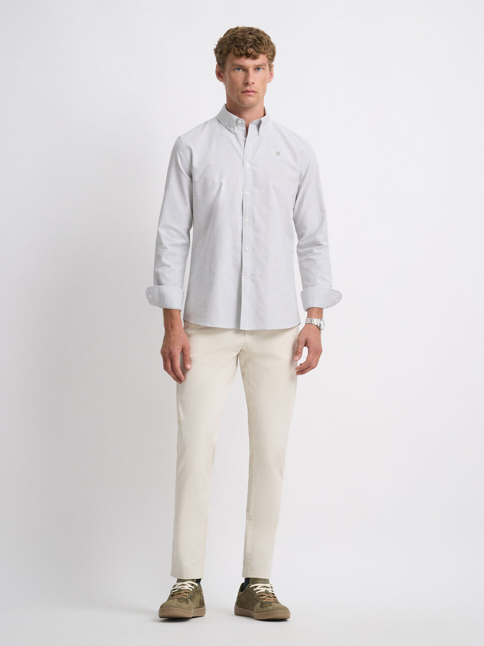 CAMISA OXFORD STRIPES