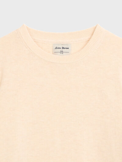 JERSEY ROUND NECK KIDS CRUDO