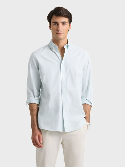 CAMISA OXFORD SOLID VERDE