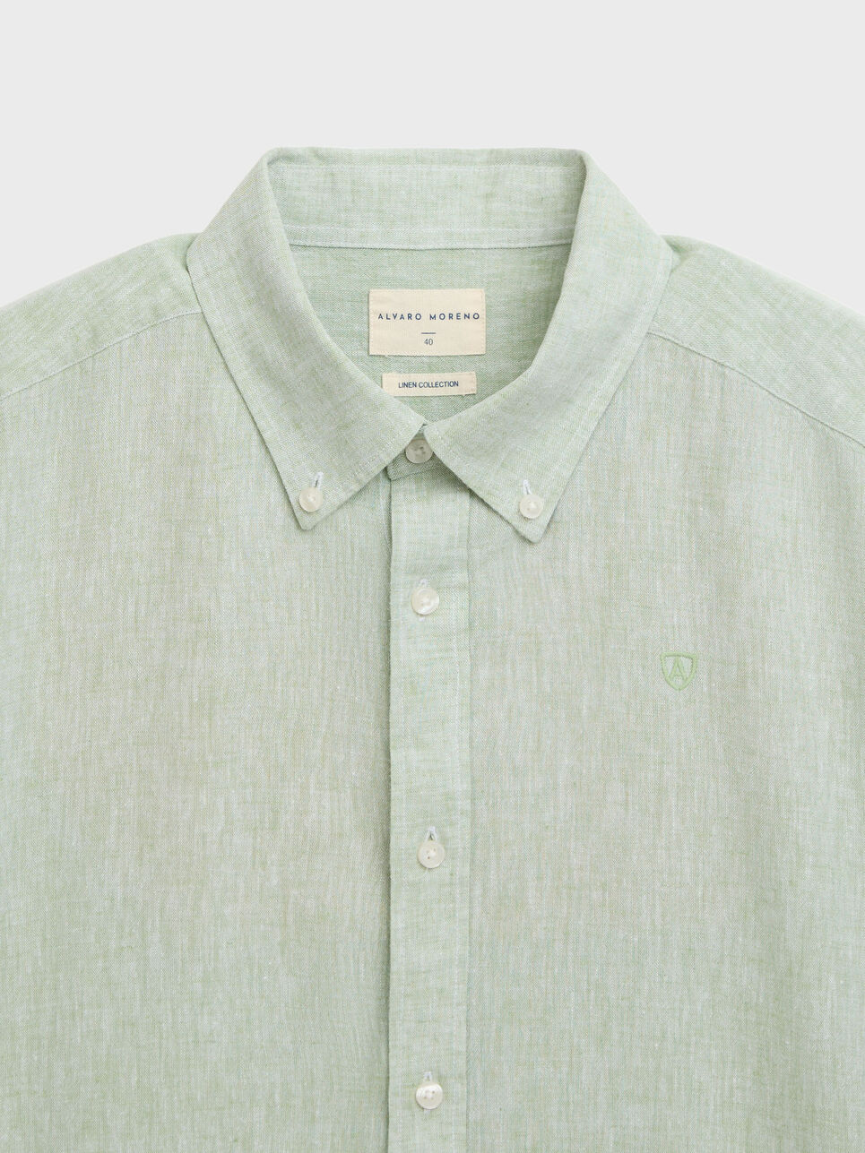 CAMISA LINO C.BOTON