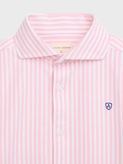 CAMISA OXFORD CLASSIC CORAL