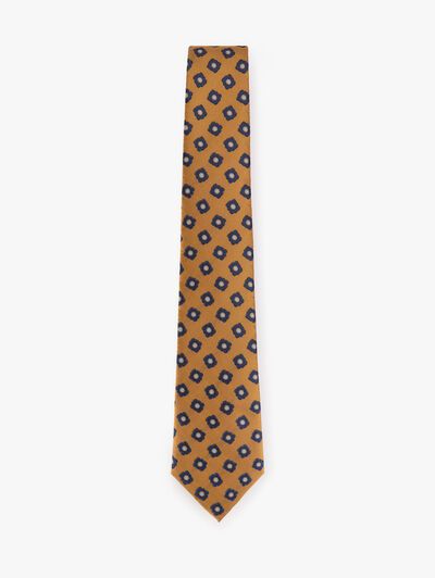 CORBATA JACQUARD MF AMARILLO