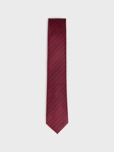 CORBATA JACQUARD MF KIDS ROJO