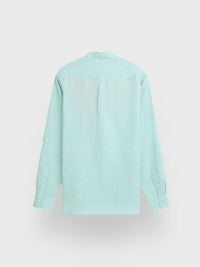 POLERA LINO MAO VERDE