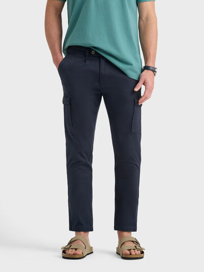 PANTALON CARGO AZUL MARINO