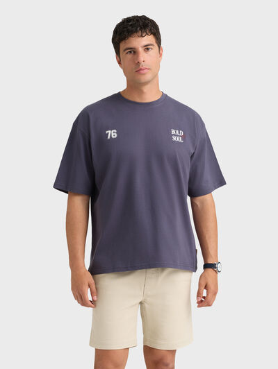 CAMISETA SHAPE AZUL MARINO