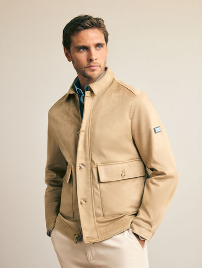 CAZADORA ERICK BEIGE