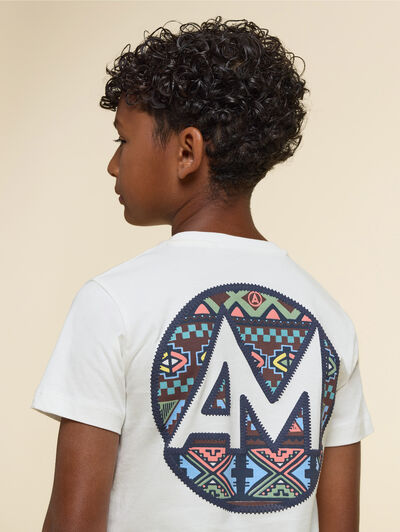 CAMISETA TRIBAL KIDS BLANCO