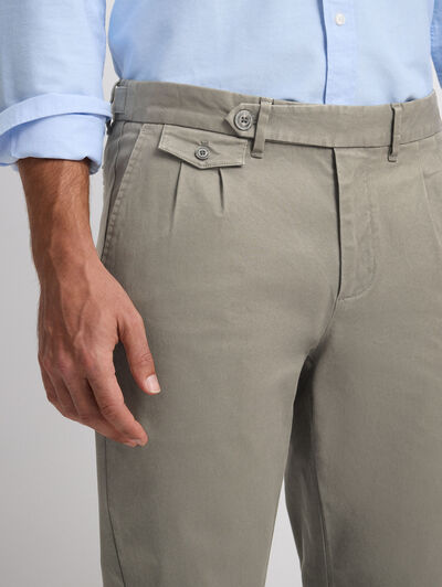 PANTALON CARROT VERDE