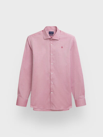CAMISA MISTER P.POINT BURDEOS