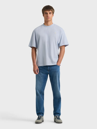 CAMISETA OVERSIZE AZUL