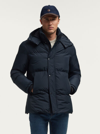 PARKA RUBRICK AZUL MARINO
