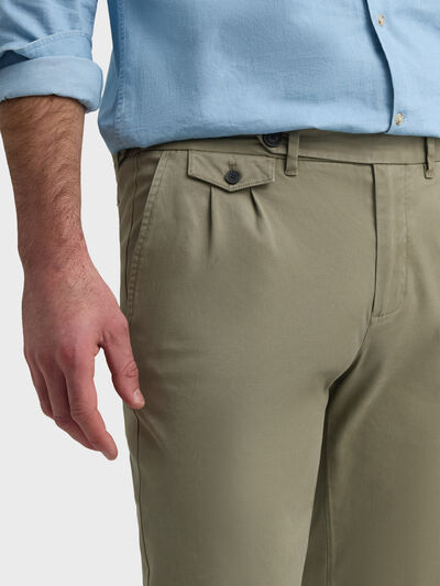 PANTALON CARROT VERDE