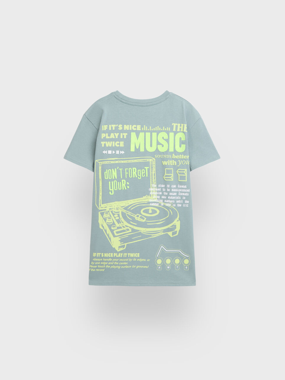 CAMISETA MUSIC KIDS