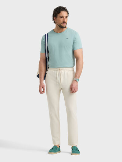 CAMISETA BASICA VERDE AGUA