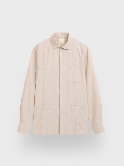 CUBANA LINO CHAMBRAY BEIGE