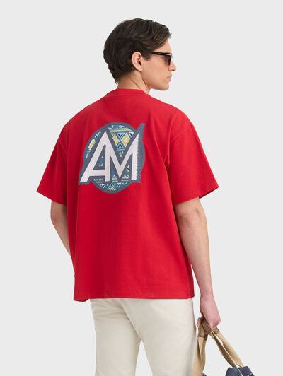 CAMISETA TRIBAL ROJO