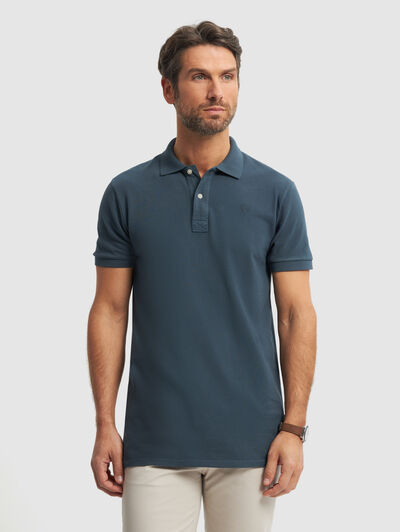 POLO STONE GD AZUL