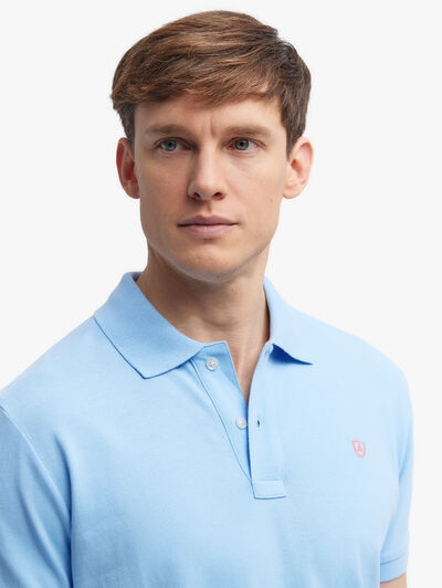 POLO TRENDY CELESTE